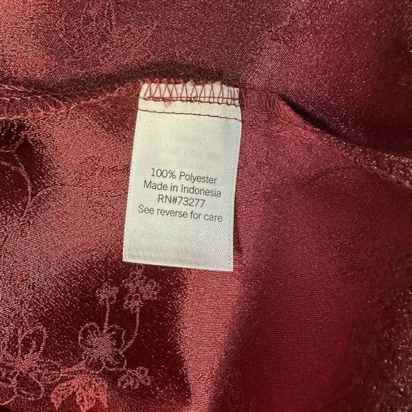 Croft & Barrow Ruffle Neck Dress SZ Medium NWOT - Picture 10 of 11